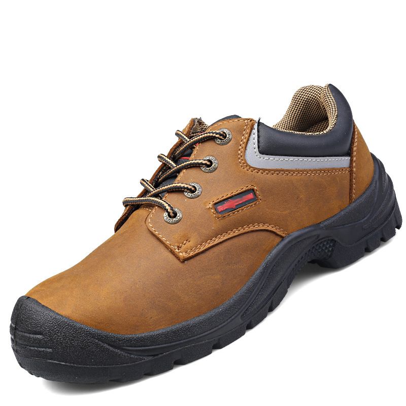Electrician leather insulated work boots safety shoes manufacturers