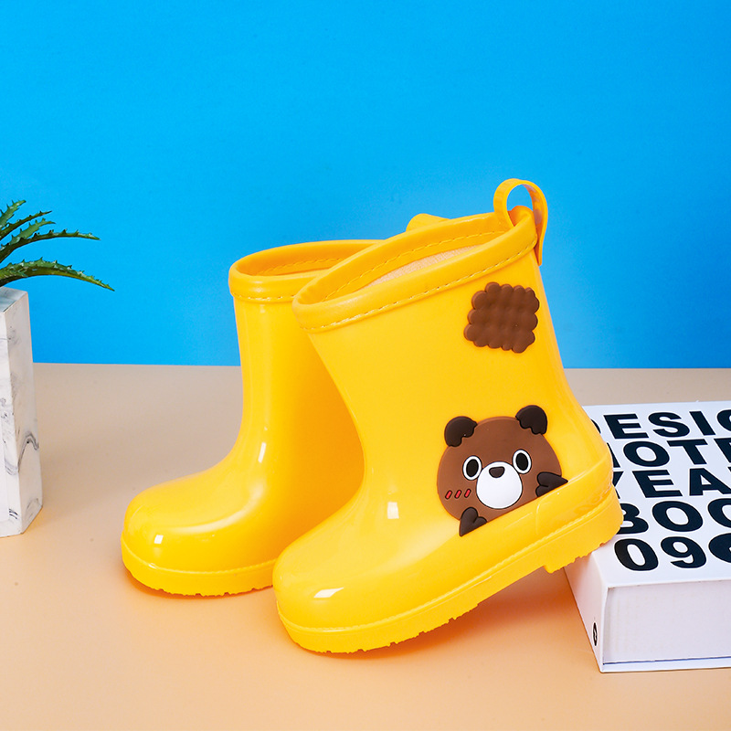 Cute cartoon children rain boots safety shoes manufacturers